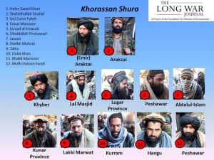 Organigramm der IS Khorassan-Shura, von der Webseite des Long War Journal.